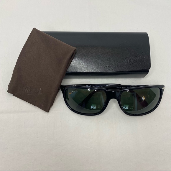 Persol Black Sunglasses - 3222-S - Picture 2 of 8